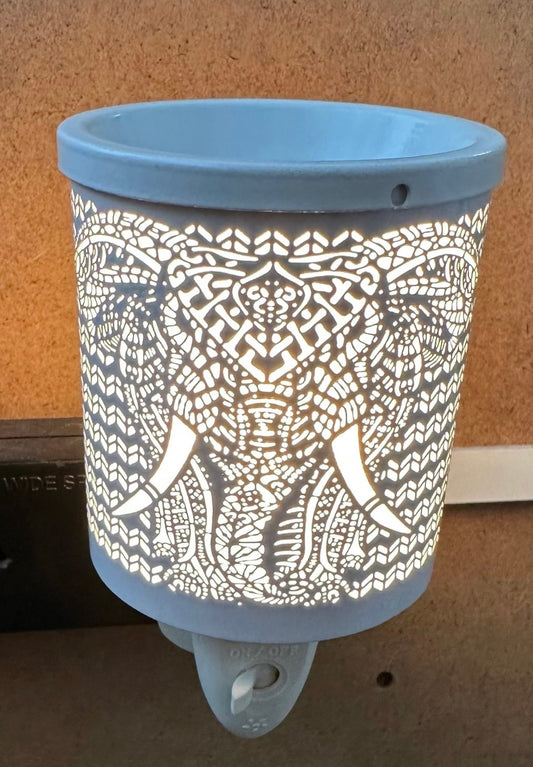 African King White Plug-In Wax Warmer – Includes Globe, AU Standard Plug