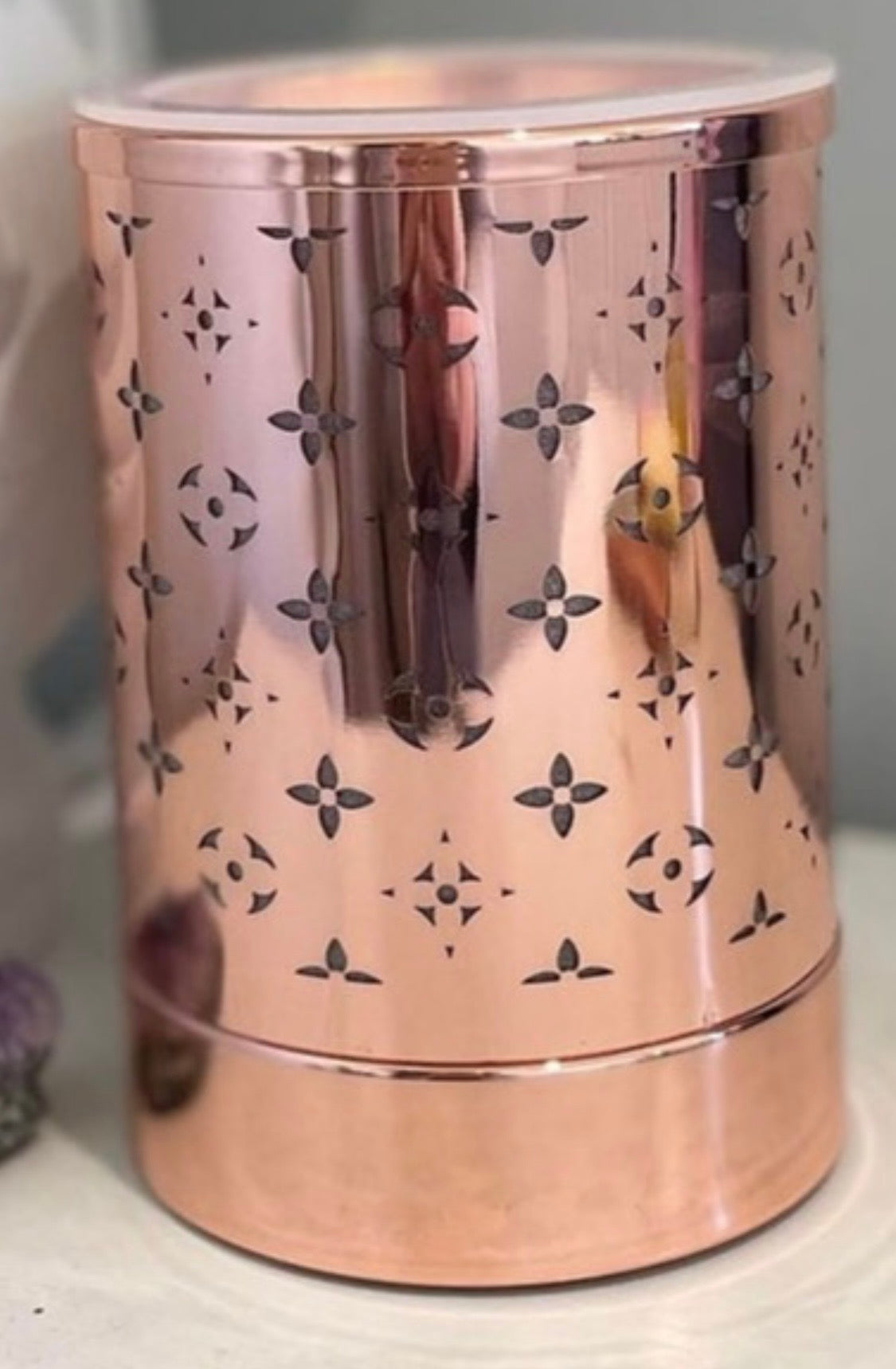 Louie Rose Gold Electric Wax Melt Burner