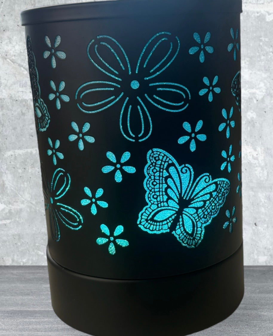 Butterfly Princess Black Electric Wax Melt Burner