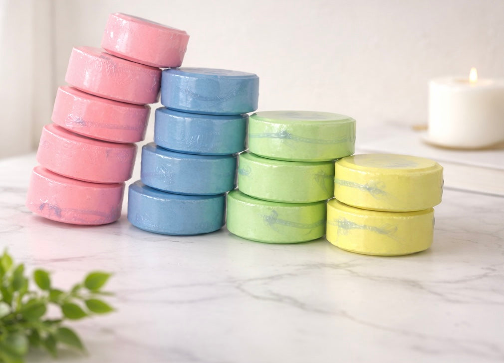 Essential Oil Shower Steamers  Aromatherapy for the Shower | Handmade & Relaxing