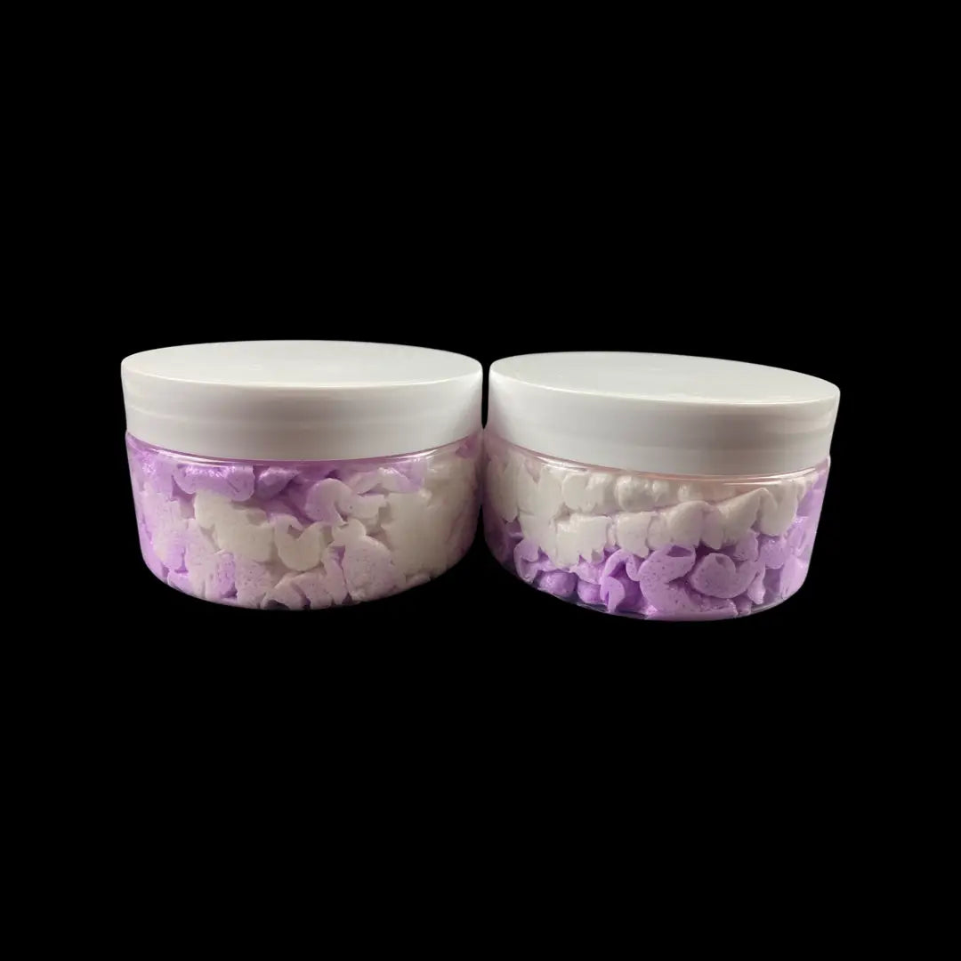 Black Raspberry & Vanilla Whipped Sugar Scrub 230g (Black Lids)