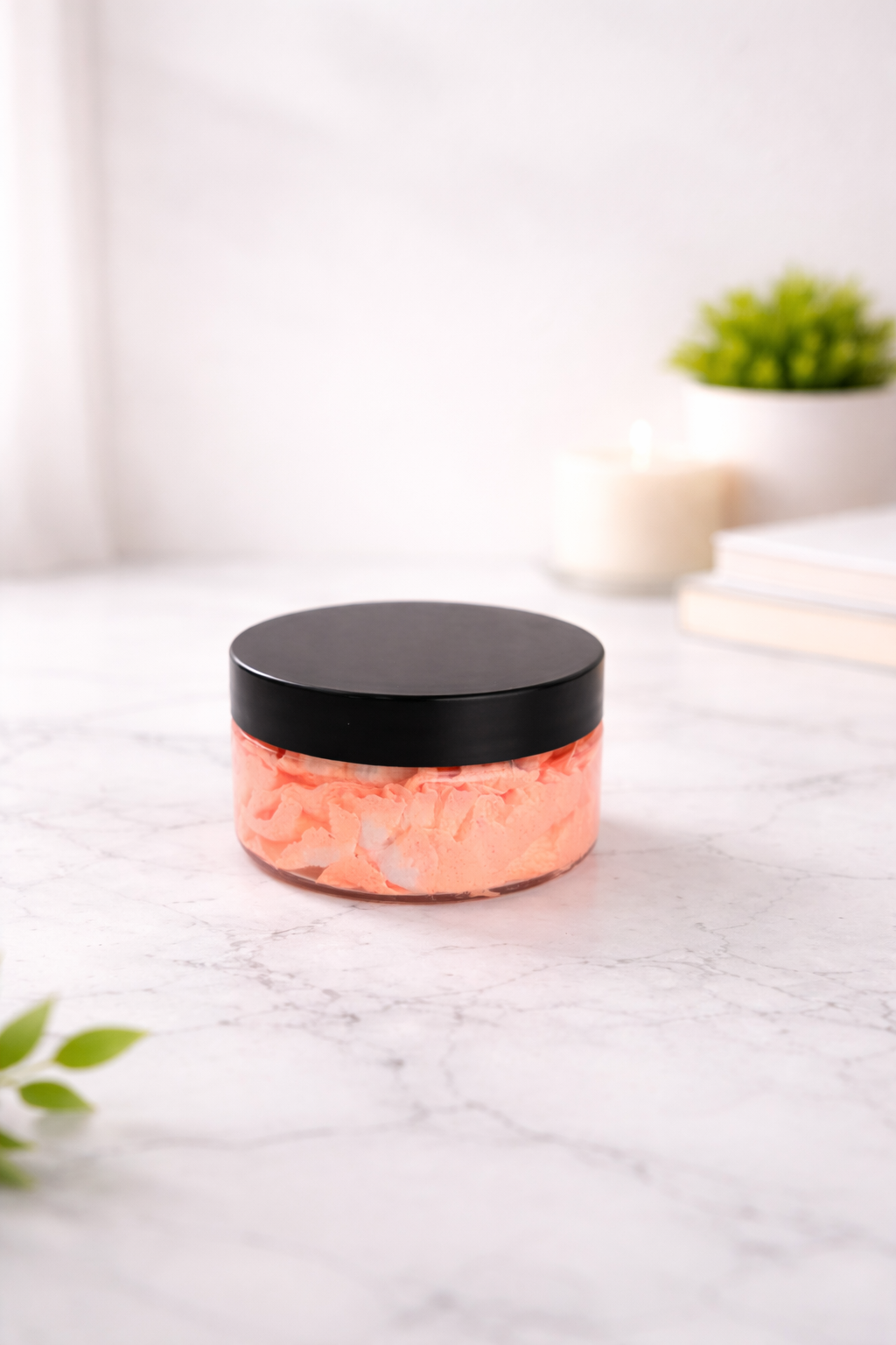 Lady Million Type Whipped Sugar Scrub 100g  Exfoliating, Moisturising & Luxuriously Scented