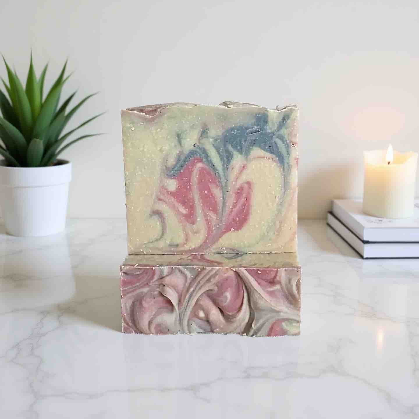 Champagne, Strawberry & Bergamot Soap Bar | Fresh Fruity & Floral